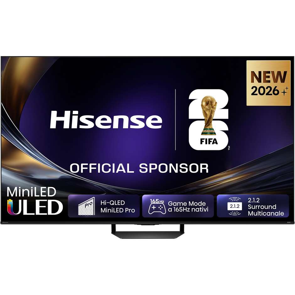 Hisense 65U7S PRO Smart TV Mini LED 4K 165Hz 65" ```